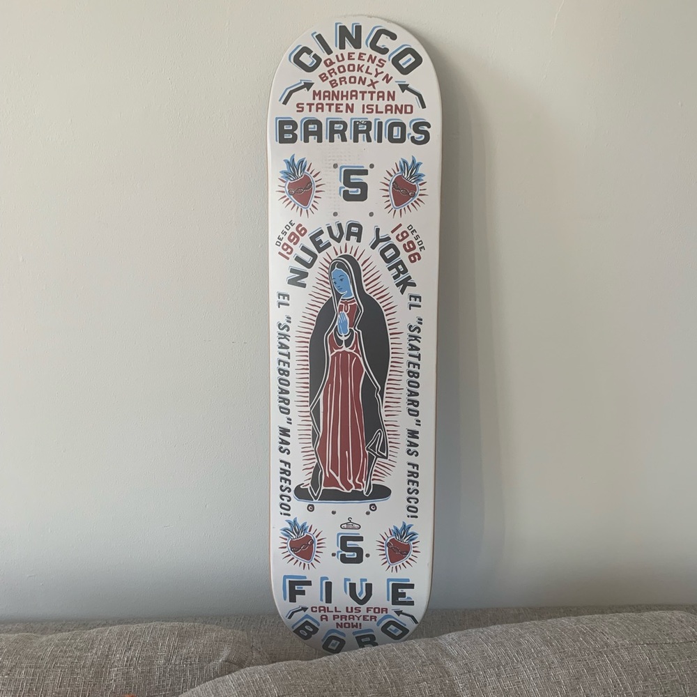 5Boro FIVE BORO Cinco Barrios Skate brand new